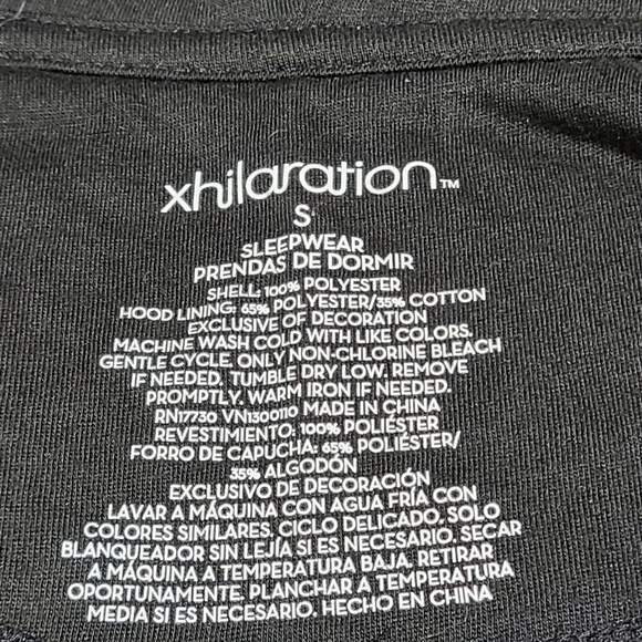 Xhilaration Leopard hoodie onesie pajamas size S - Picture 5 of 12